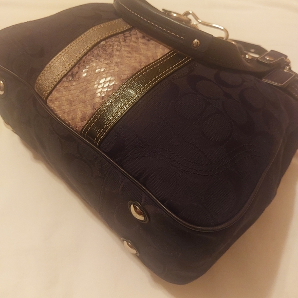 COACH AUTHENTIC SIGNATURE BROWN BY PYTHON - Picture 15 of 16